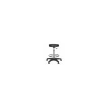 Walimex 1015905 Taburete Rodante Negro Altura Regulable