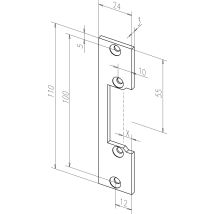 Placa Neumático T 110 Mm Kl - Eff - 610635 Eff Eff