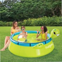 Funsicle - Piscine Auto Stable Tortue Ø1,83m X51cm
