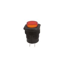 Drucktaster Aus-(Ein) – orange Schutzkappe – LED – 16mm – 1A – 250V