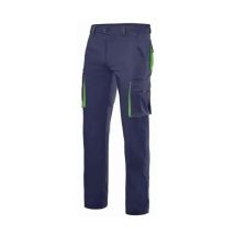Arbeits Hose Velilla Stretch Bi-color Doppelte Nähte Viele Taschen