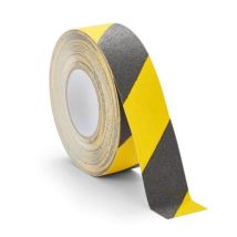Tarifold - Rotolo Di Nastro Adesivo Di Sicurezza Antiscivolo 50mmx18,3metri Nero/giallo 197604