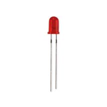 Kingbright Led, L-7113surdk, Rot, 5 Mm (t-1 3/4), 630 Nm, 1300 Mcd, 30°, Rund