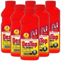 Desatascador Destop Fórmula Potente 1l Eficaz Rápido