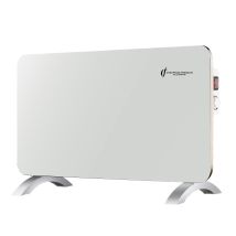 Sannover - Radiador Eléctrico Móvil De Vidrio Sorimo 1000 W Blanco