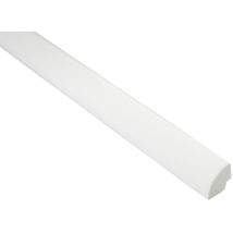 Primo Viertelstab 250 Cm 16 X 16 Mm Weiß Leisten