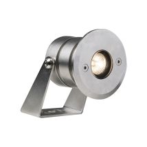 Switch.1 Projecteur Led Orientable 3w 4000k Ip68 Ik07 En Acier Inox Aisi316 - Rossini Professional Outdoor Lighting