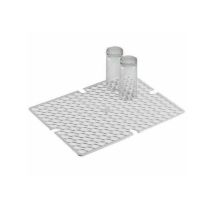 Alfombra para fregadero blanca 42x32 – Polietileno resistente – 8003507750340
