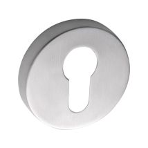 Rosette Rotonde, Inserti Per Maniglie Interne Delle Porte, Finitura Satinata Opaca.