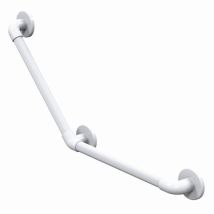 Barra Epossidica Bianca 135° Ø32 Mm Akw 3 Fissaggi 400 X 400 Mm - 01247wh