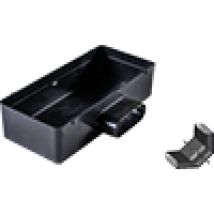 Luftauslassset Wand PK200 – 304mm x 140mm x 75mm – ABS schwarz – Pluggit
