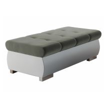 Banco Tapizado Comfivo Nitor I, Soft 017 + Magic Velvet 2217, 39x60x120cm, Diámetro: 0, Cuero Ecológico + Tapiz, Patas: Plástico, 0
