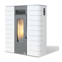 Amg - Slim Zs - Estufa De Pellets Ventilada De 6 Kw
