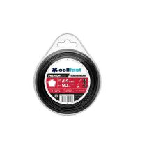 Hilo para desbrozadora Cellfast Premium 2,4 mm – 90 m – Alta resistencia – Corte eficiente