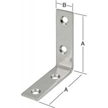 Squares 60x18mm In Acciaio Inossidabile V2a (per 10)