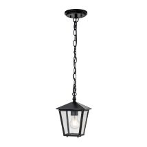 Elstead Hinkley Huntersfield Outdoor-pendel-deckenleuchte Schwarz, Ip44