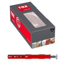 Tassello per telaio facciata SK 10 x 140 mm – 50 unità – PA – Compatibile con vari materiali da costruzione