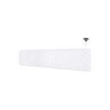 Radiador Eléctrico Adax Wi-fi Con Frente De Vidrio Templado - Blanco - 1000 W - 136,8 X 22,2 X 8,7 Cm - Clea L 10 Kwt