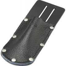 FHB – Coltello Caso Tristan – Borsa a coltello in pelle di vacca – Colore nero – Rivettatura 5 volte