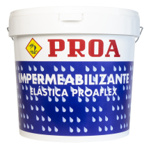 Impermeabilizante Elástica Para Fachadas Antigoteras Proa Flex Proa Carballo 4lts - Carballo