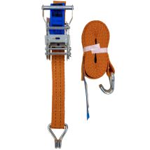 Tams Spanngurt, Zurrgurt Mit Ratsche Und Haken En 12195-2, 2 Tonnen 6m