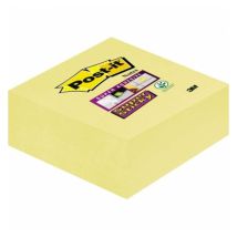 Liderpapel - Haftnotizwürfel Super Sticky 76 X 45 X 76 Mm (b X H X T) Gelb 270 Bl.
