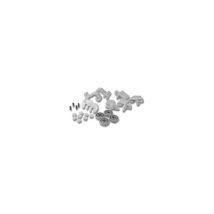 Soportes y guías de rodamiento para cabina de ducha Novellini – Color Blanco – Referencia R03F3A-10
