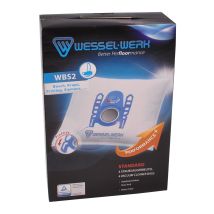 4 X Wbs2 = Swirl S62/s67 Staubsaugerbeutel Für Bosch Privileg Siemens Krups Swirl