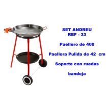 La Ideal - Garcima Set Andreu Ref-33 (400+42+tablett+unterstützung) 42005