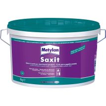 Metylan - Saxit 4 Kg Adesivo Acrilico Colla Collante Rivestimenti Murali Polistirolo Polistirene