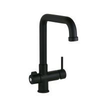 Pollini Acqua Design - Miscelatore Lavello Cucina A 3 Vie Separate In Colore Nero Opaco Pollini 3300aneroopaco Nero Opaco