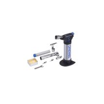 Quemador De Gas Butano Estacionario Dremel Versaflame 2200, Mini Soplete Y Pistola De Calor Inalámbricos Para Soldar, Doblar Tubos, Soldar, 