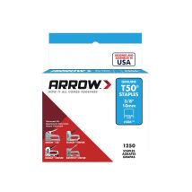 Premium Arrow T50 10mm (3/8 Inch) Staples – 1250-count Box For Heavy-duty Stapling (model Arrt5038s)