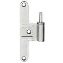 Bourg Industries - Bisagra Macho Hb130 - Ajustable - Izquierda - Cincado Plateado - Cuchilla Centrada - M-789261