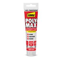 Adesivo Uhu Poly Max Crystal Express - Trasparente 115 G 6310615