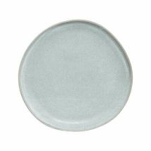Assiette Spring grise 27 cm – Grès durable – Passe au micro-ondes et lave-vaisselle – Plateau