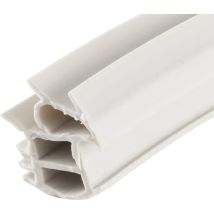 Domoferm - Dichtungseinlage Türdichtung C 550 Weiß Für Stahlzargen 5,05 M
