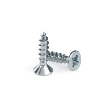 Boîte De: 1000 Pcs Vis Pozidrive Zinguée À Tête Plate (19-35) 3,5x35 Cs.