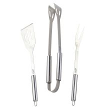Ensemble D'Ustensiles Pour Barbecue Adler Ad 6729 – Pince, Fourchette, Spatule - Dans Un Coffret En Aluminium