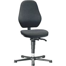 Silla de trabajo Bimos – Mecanismo sincronizado – Tapizado suave o piel sintética – Soporta hasta 120 kg