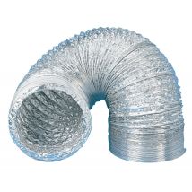 Conducto Flexible De Aluminio S&p, Diámetro 100/100 Mm, Longitud 3 M Csa100 Unelvent