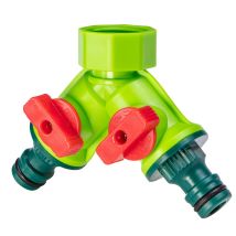 Gartenanschlussverteiler 2-ventil Verto 15g760