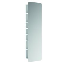 Anconetti - Spiegelsäule Psyche Ancodesign - H168 - L45 Weiß Hochglanz