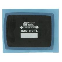 Emplâtre – 5121104 – Rustines pour pneus radiaux – 55 mm x 75 mm – TIP TOP