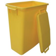 Graf Mehrzweck-behälter Eckig 60 Liter Gelb