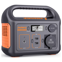 [neuwertig] B-ware Jackery Explorer Powerstation Generator Li Fe Po4 Schwarz Orange Mit Laderegler
