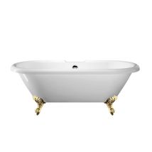 Bañera Con Patas Chelsea 154 Cm Patas Águila Doradas