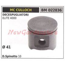 MCCULLOCH Freischneiderkolben 41mm Durchmesser 10mm Stift-Durchmesser Originalteil 022836