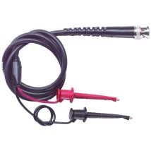 5187-C-36 Minigrabber Prüfspitze Schwarz 36 Zoll RG58C/U Koaxialkabel 300 Vrms 1 Stück