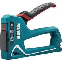 Grapadora manual J-25 de metal con acabado de zinc – Capacidad de carga hasta 100 grapas – Ideal para bricolaje y mejoras en el hogar